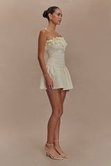 Jennie Ruffle Off Shoulder Top - Ivory