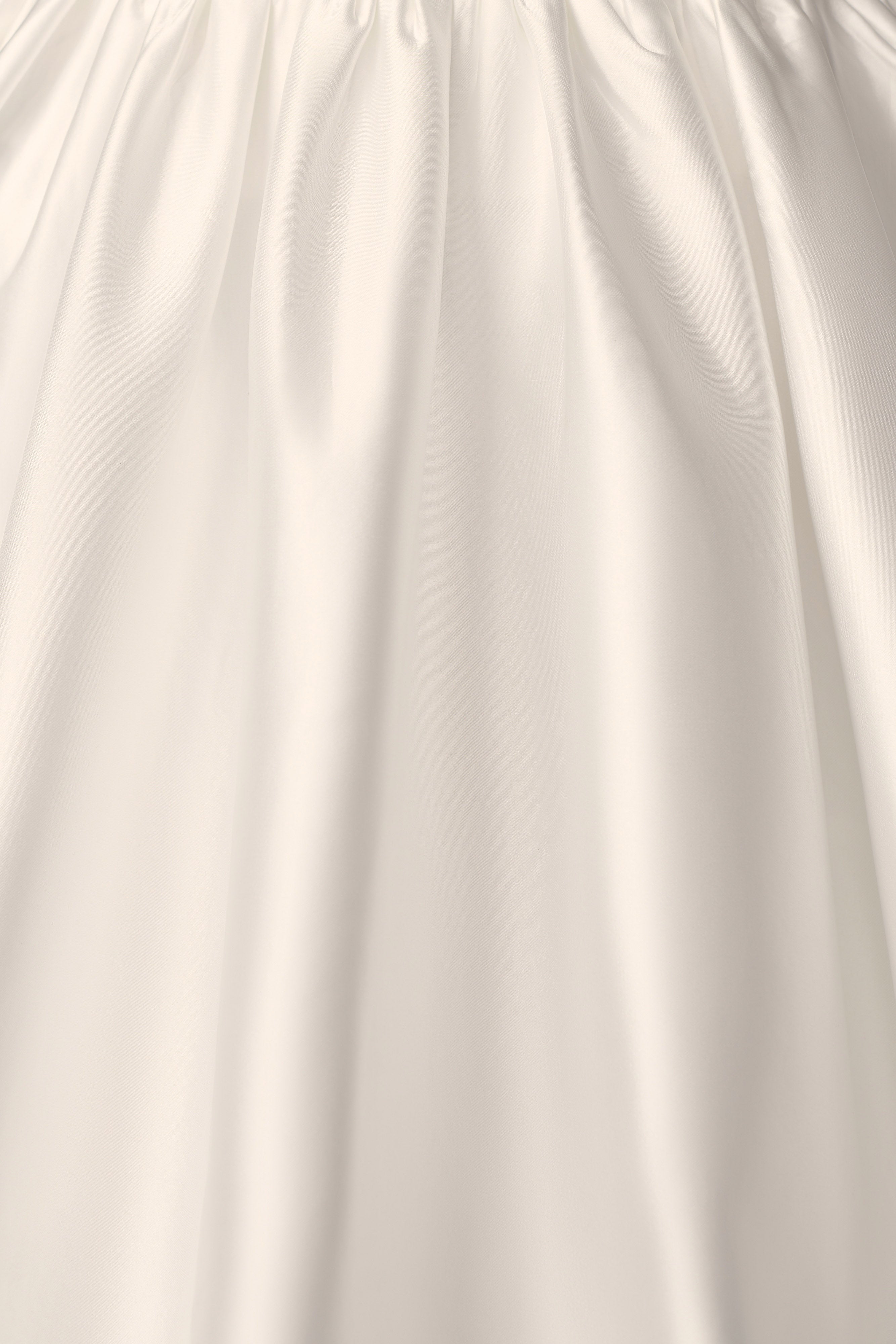 Kelsey Satin Maxi Skirt - White