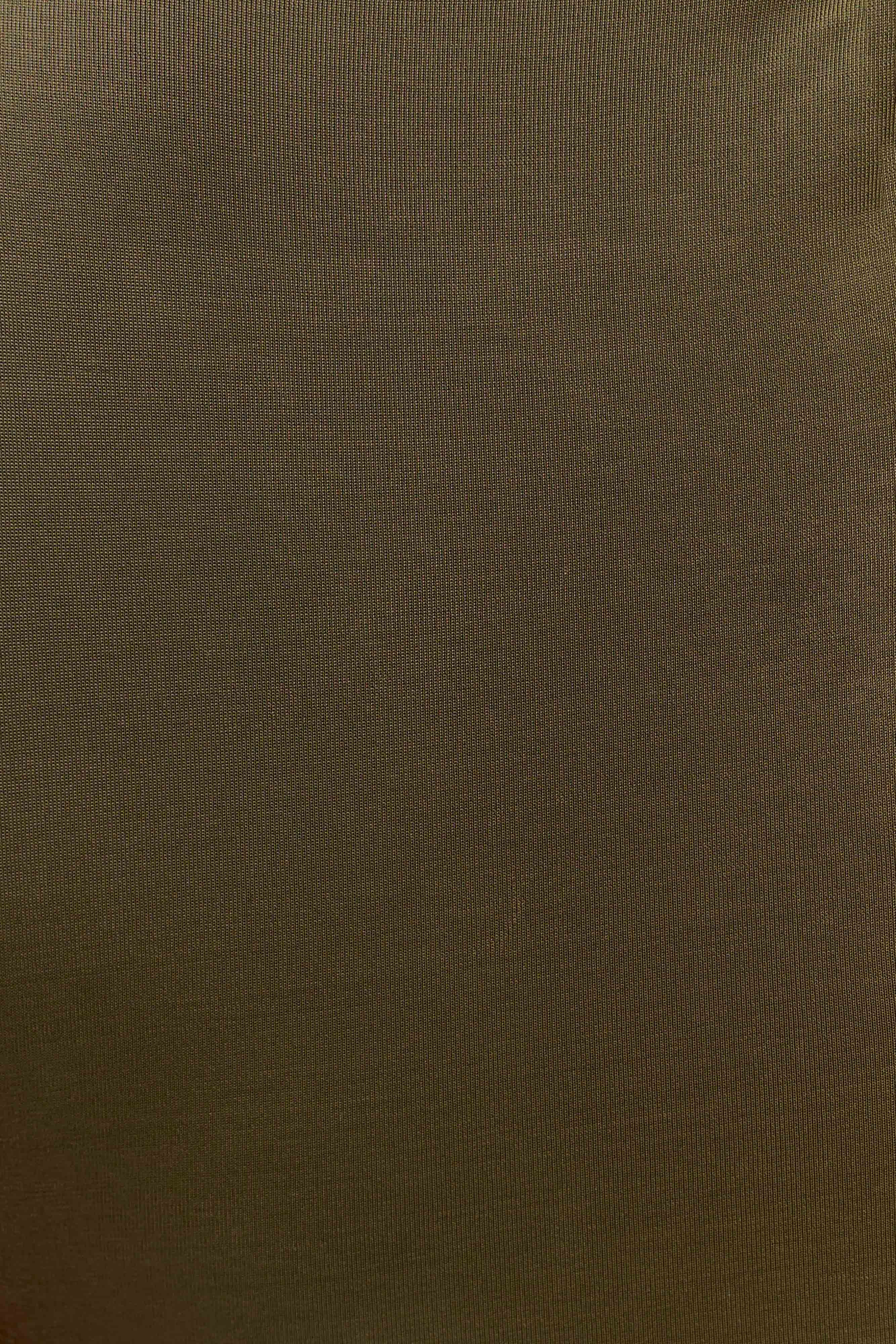 Hadleigh Sleeveless Slinky Top - Dark Olive