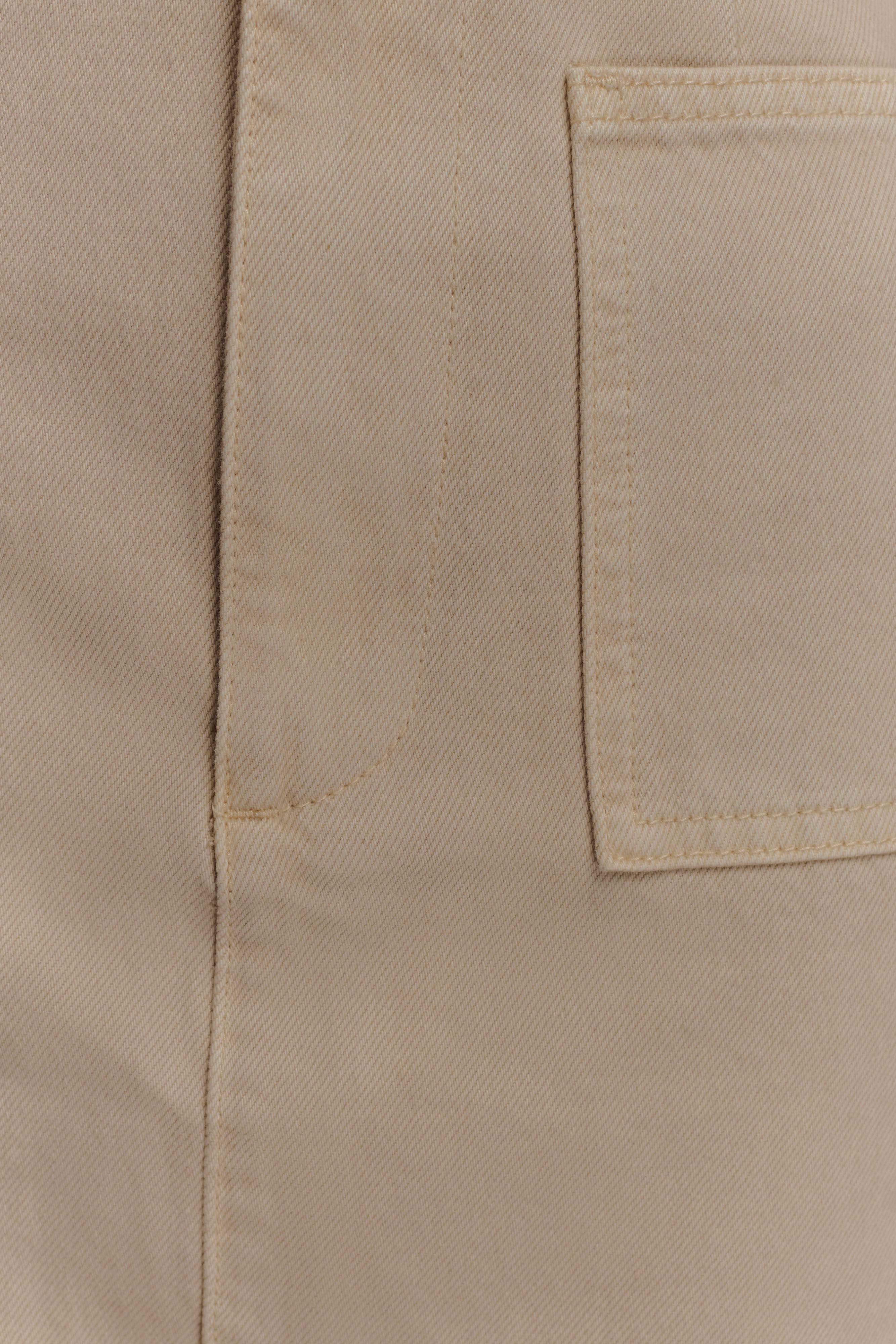 Fallon Denim Midi Skirt - Stone Wash