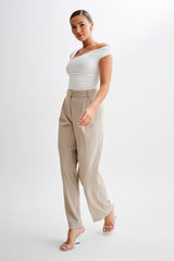 Nicki Cut Out Sleeveless Top - White