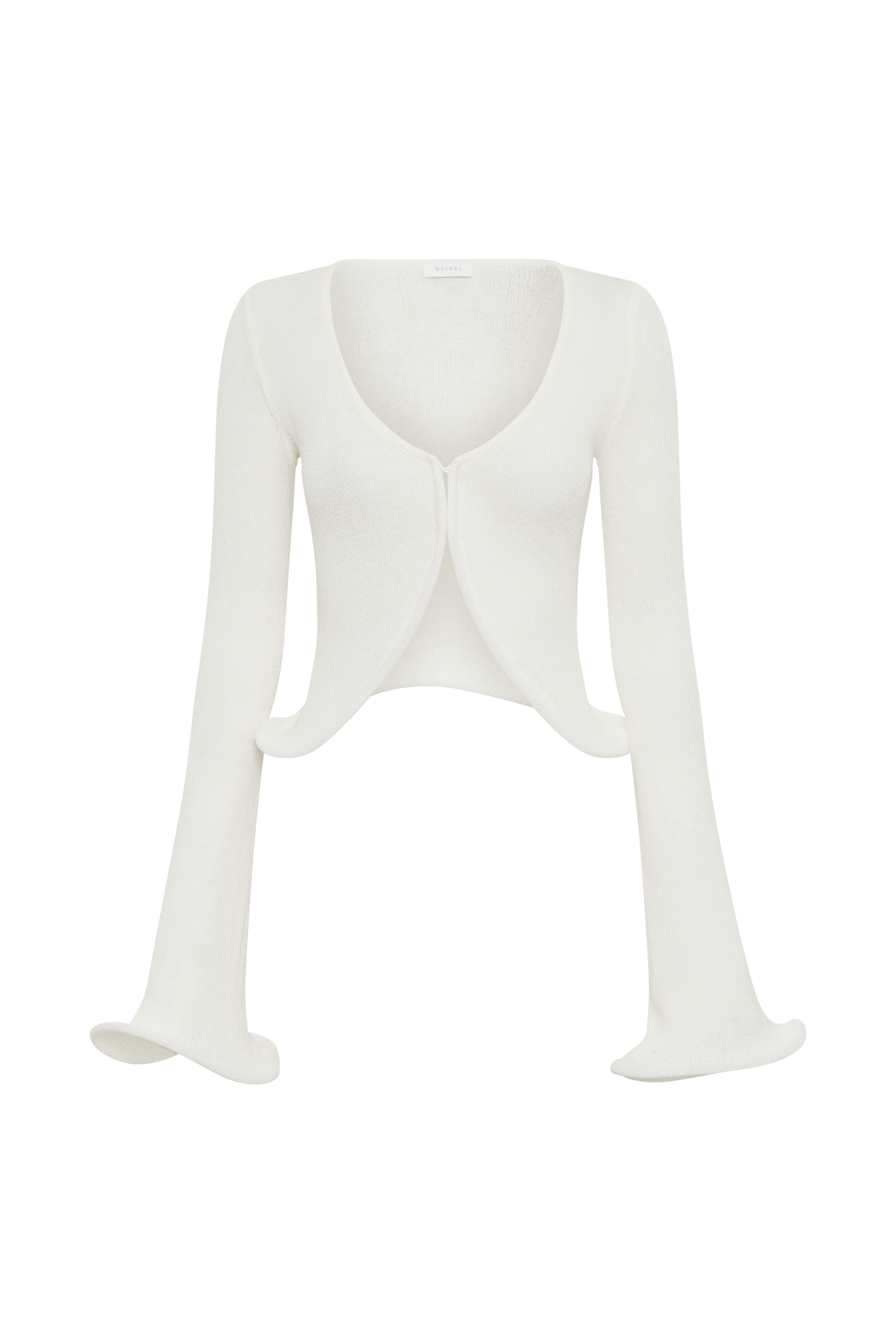 Gigi Long Sleeve Knit Top - Ivory
