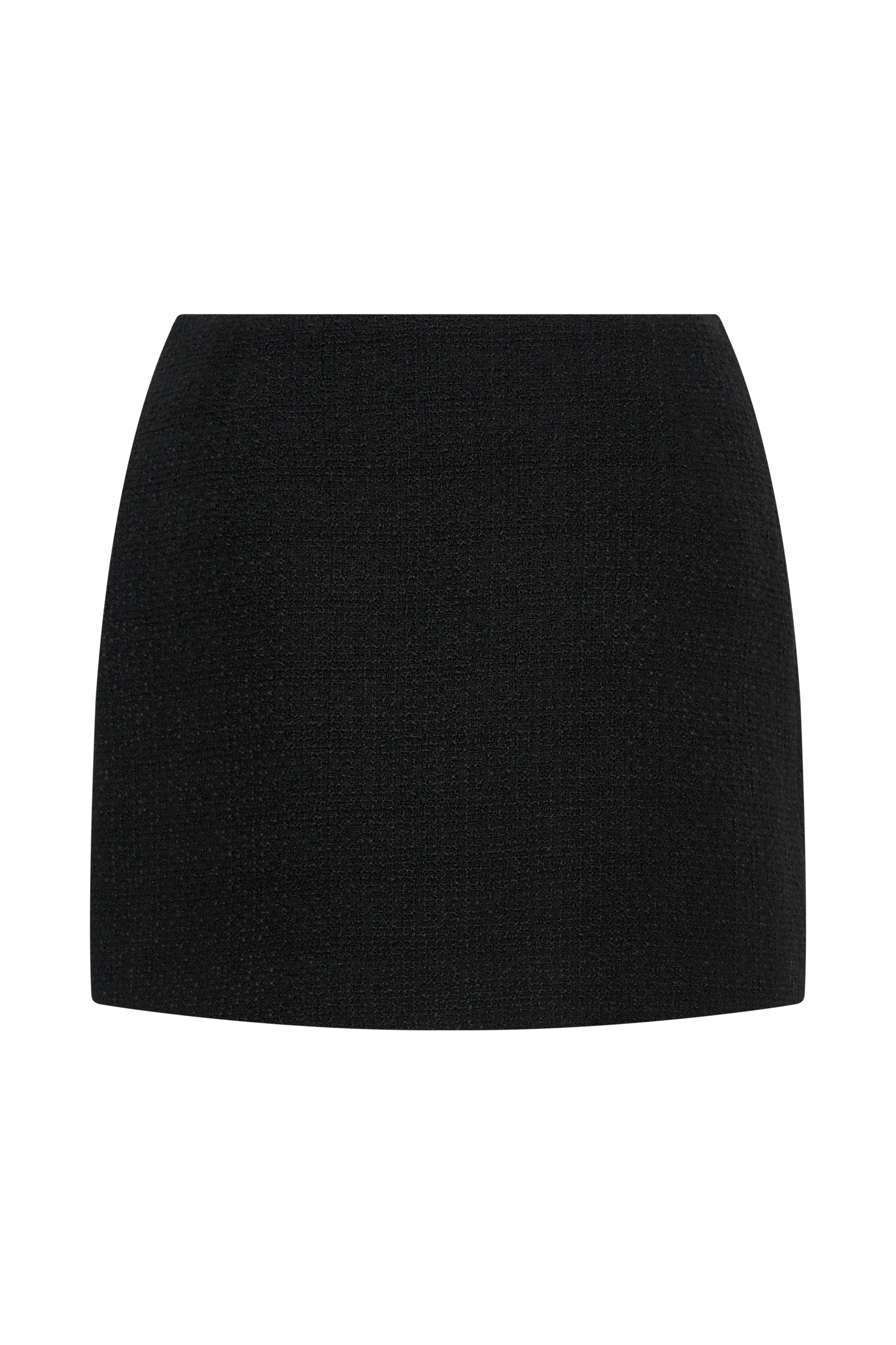 Parisa Boucle Skirt - Black