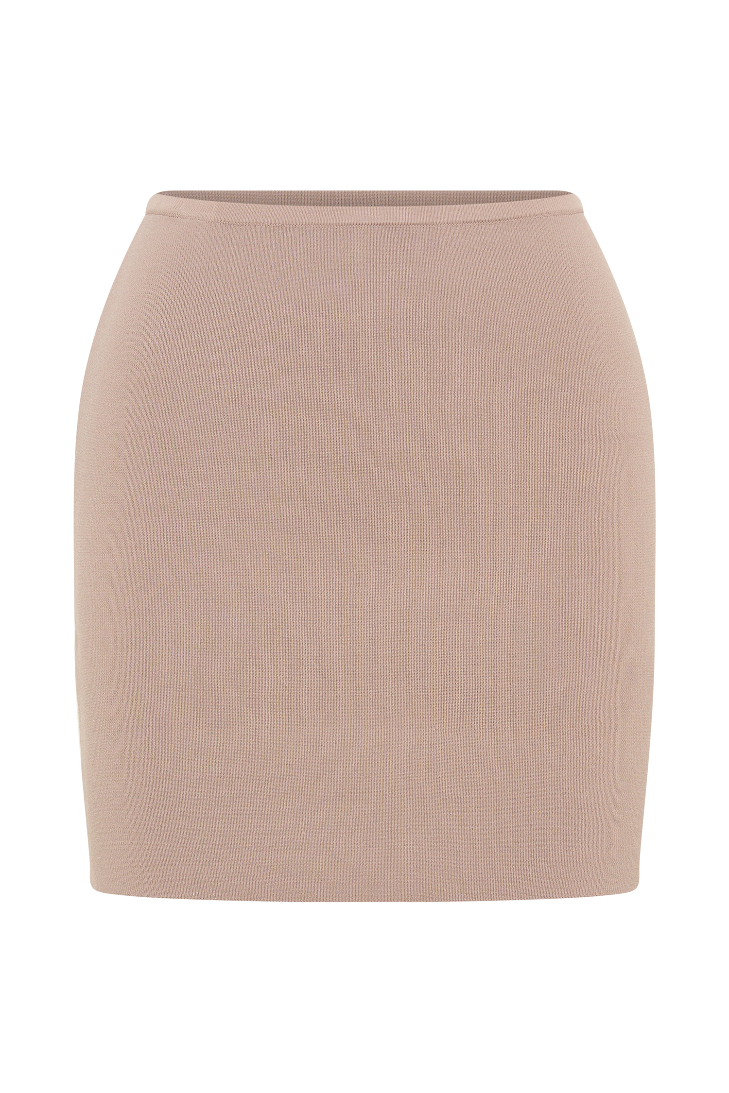 Klara Knit Mini Skirt - Taupe