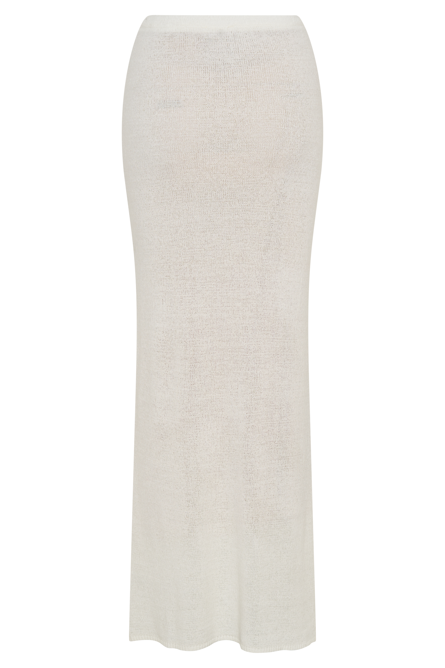 Phoebe Knit Maxi Skirt - Ivory