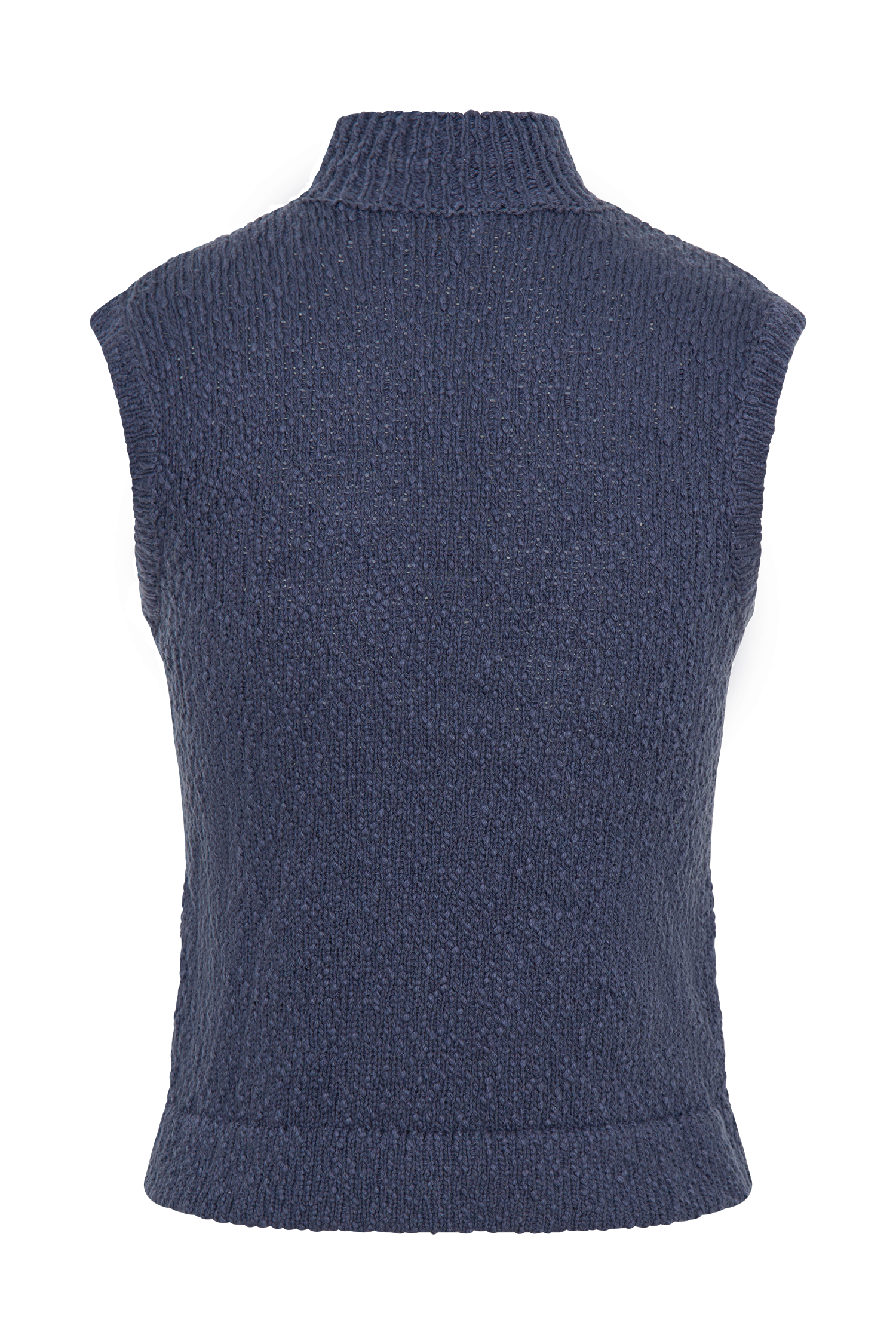 Azalea Sleeveless Knit Top - Steel