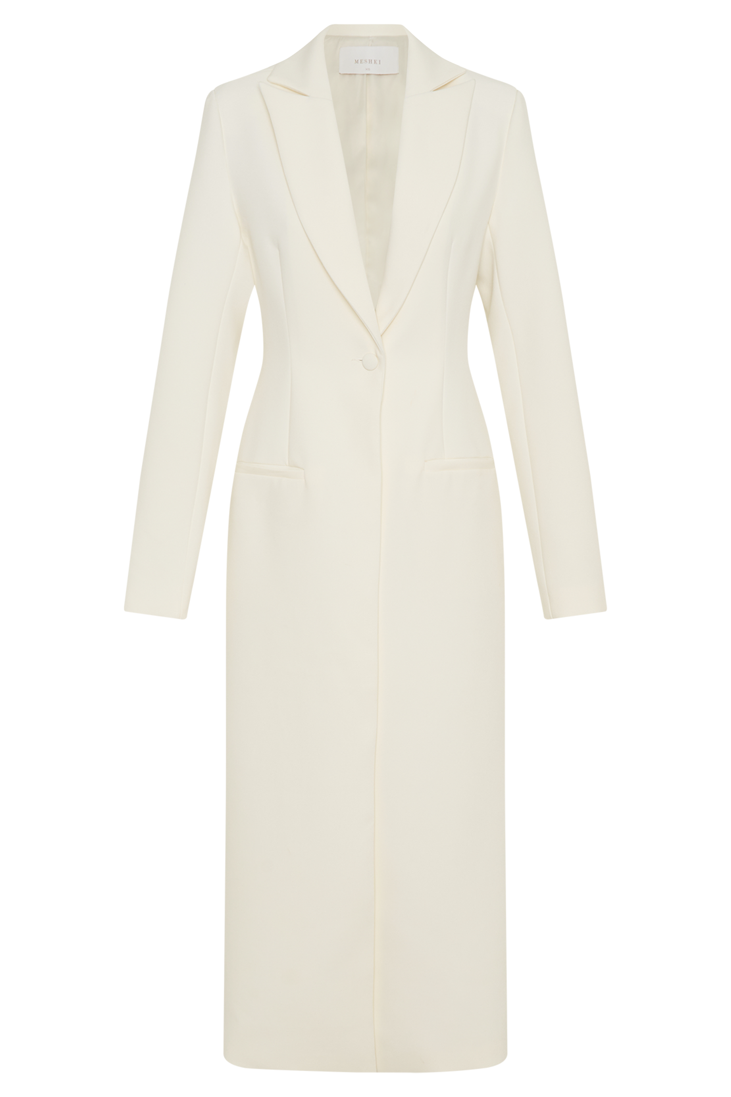 Caviar Suiting Coat - Ivory