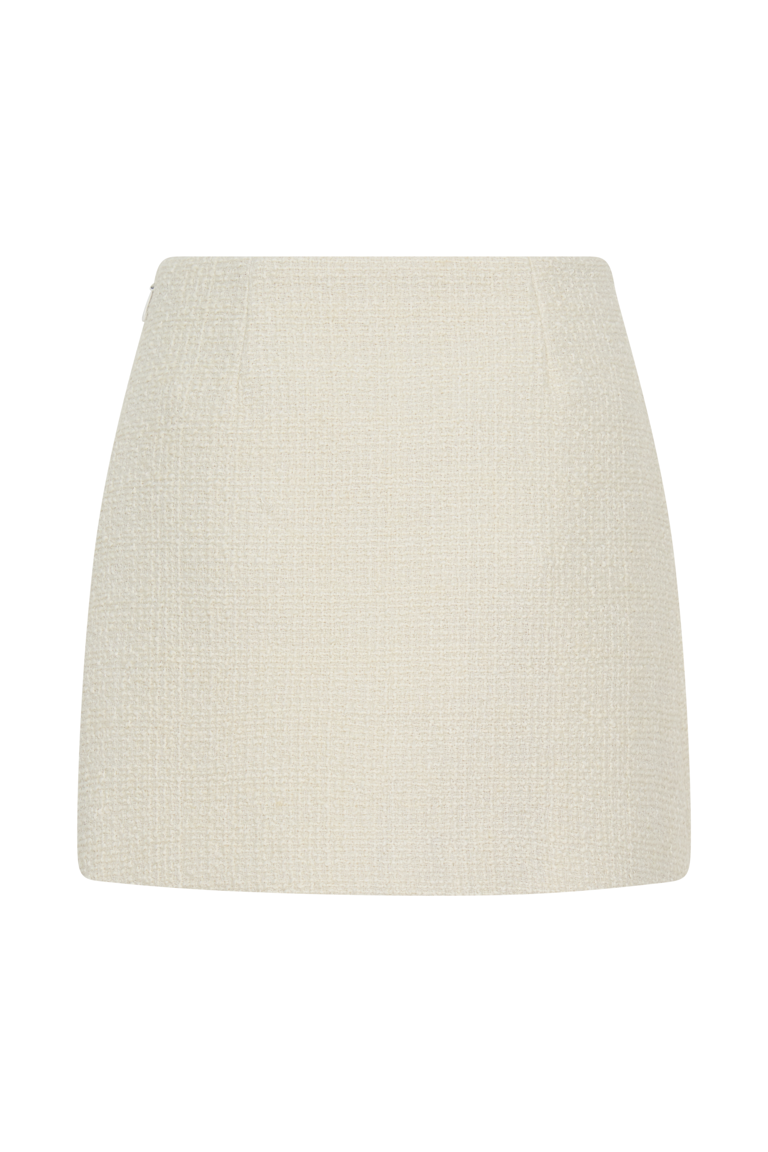 Camilla Boucle Mini Skirt - Ivory