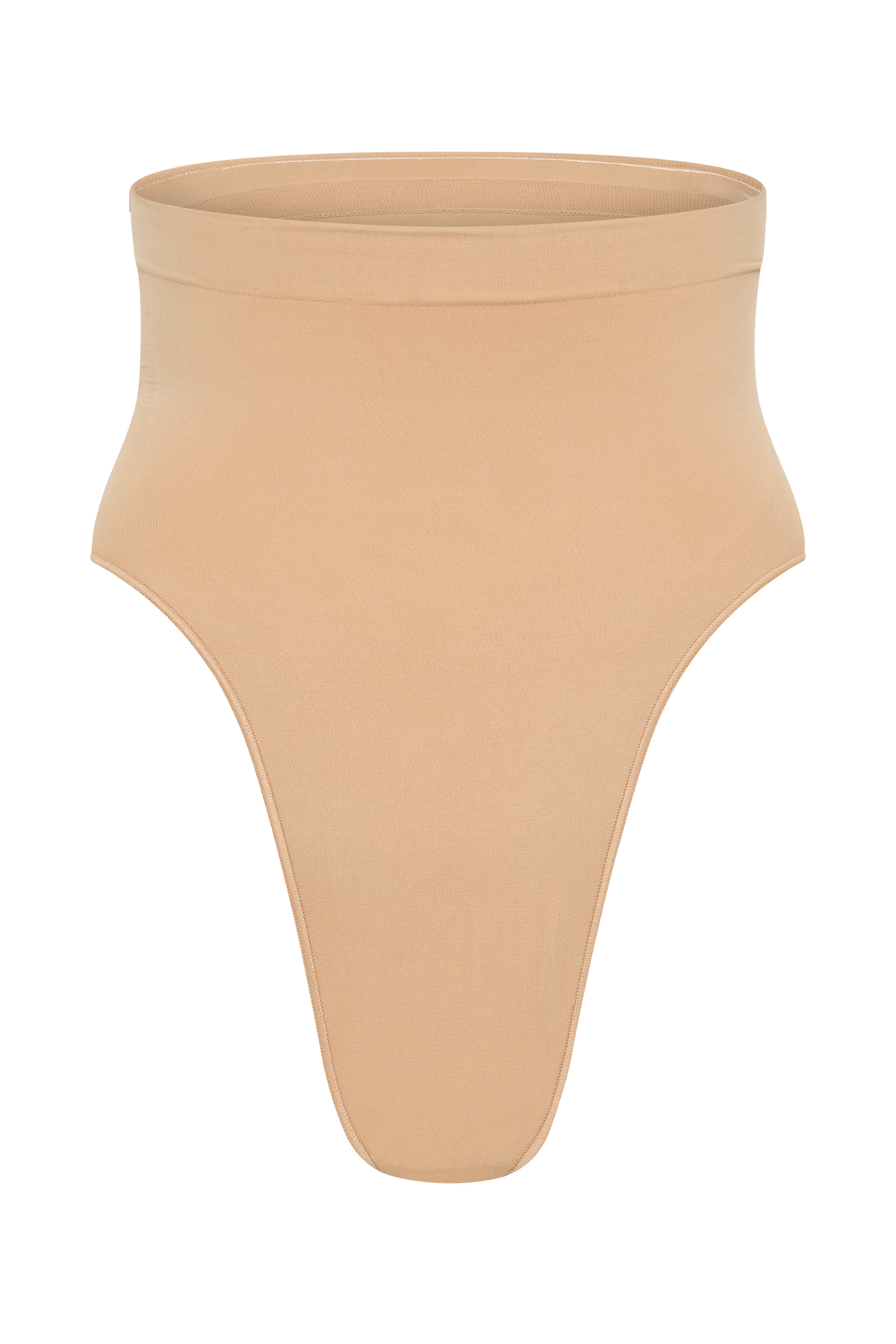Saria High Waist Shapewear Briefs - Beige