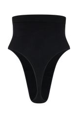 Saria High Waist Shapewear Briefs - Black