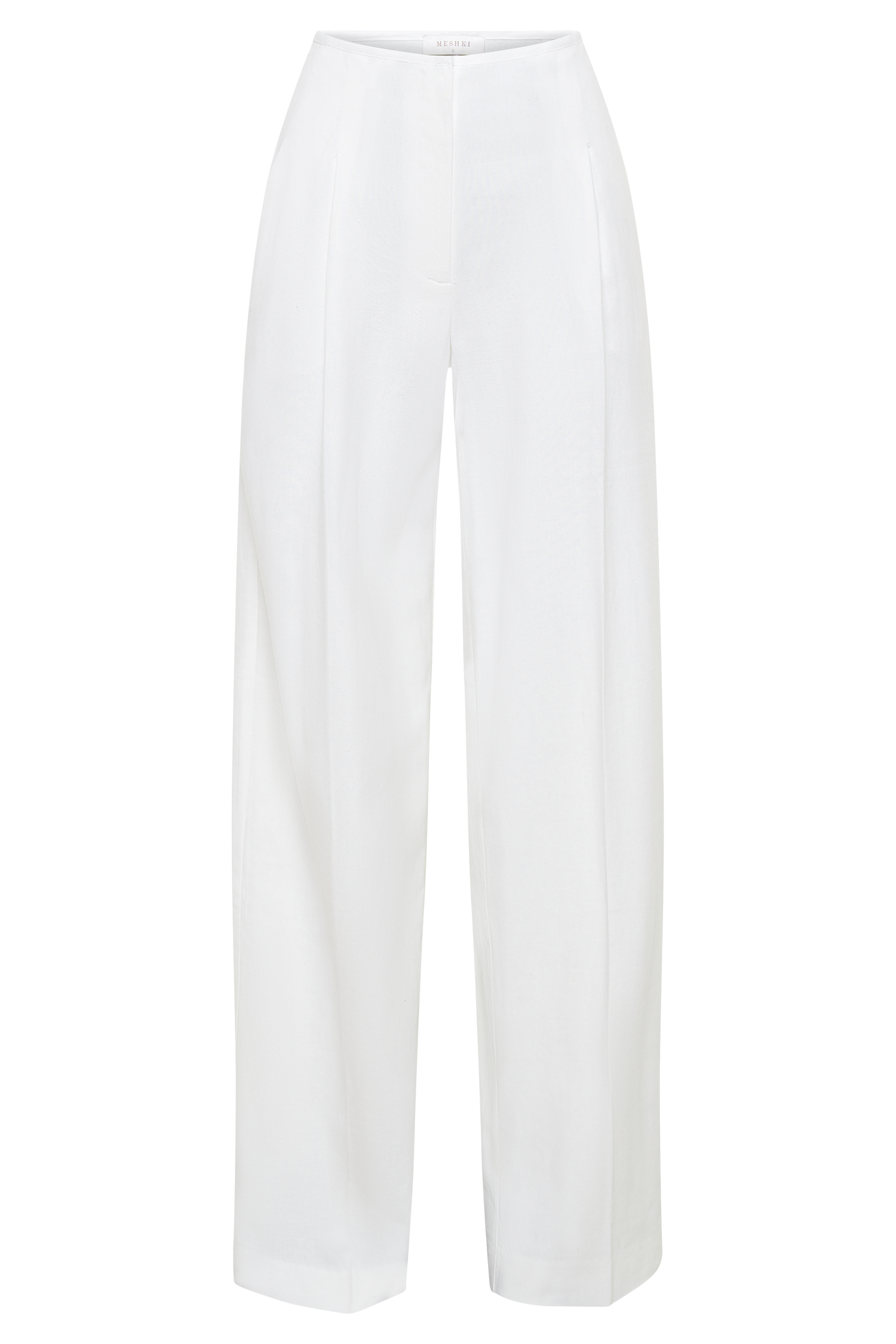 Adina Linen Pant - White