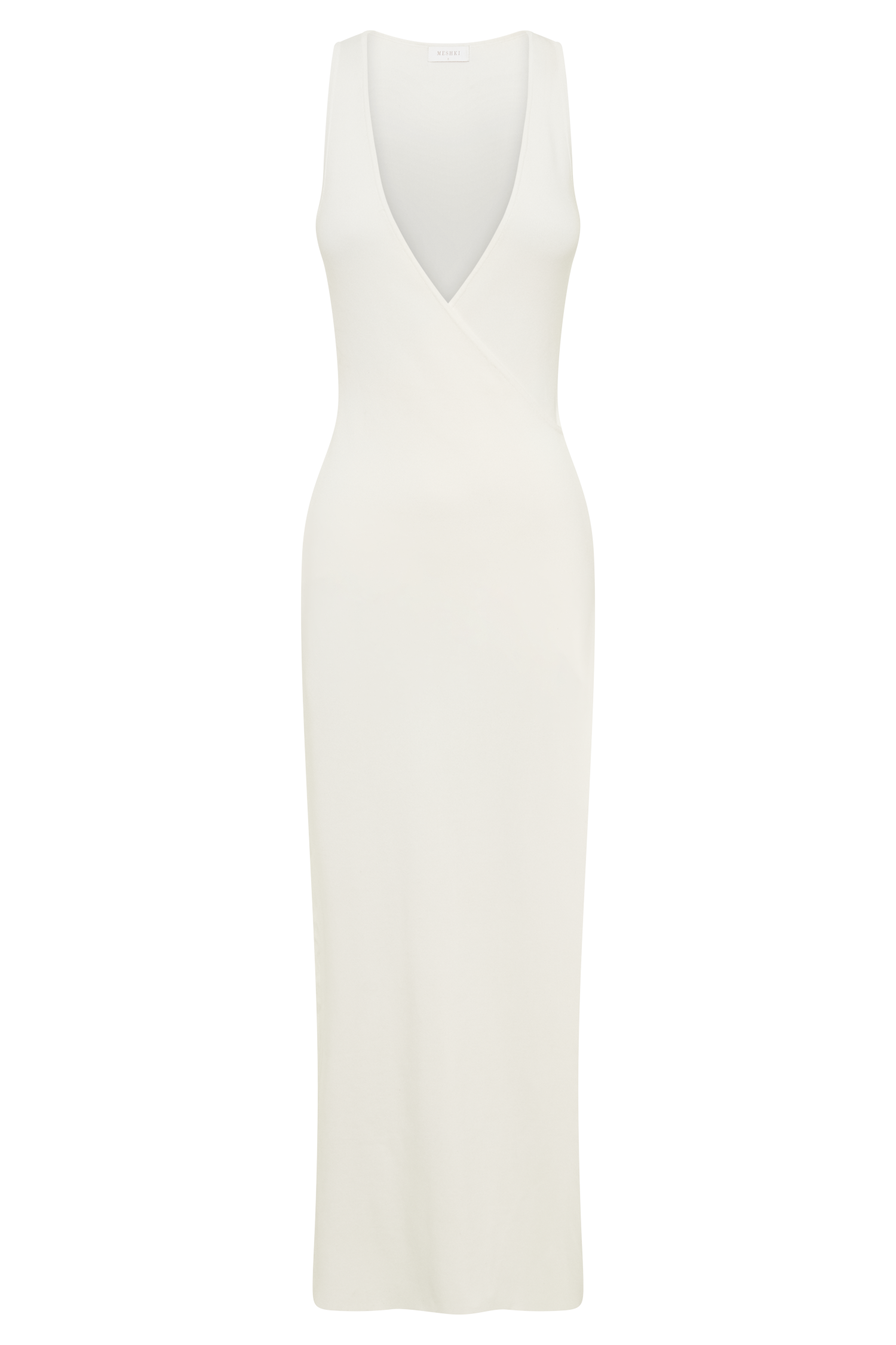 Araminta Knit Maxi Dress - White