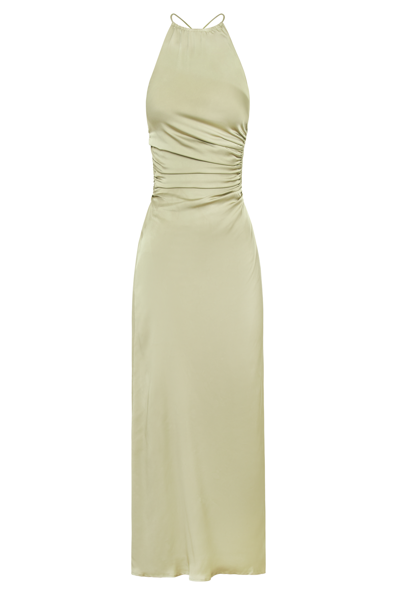 Rosalina Cut Out Maxi Dress - Sage