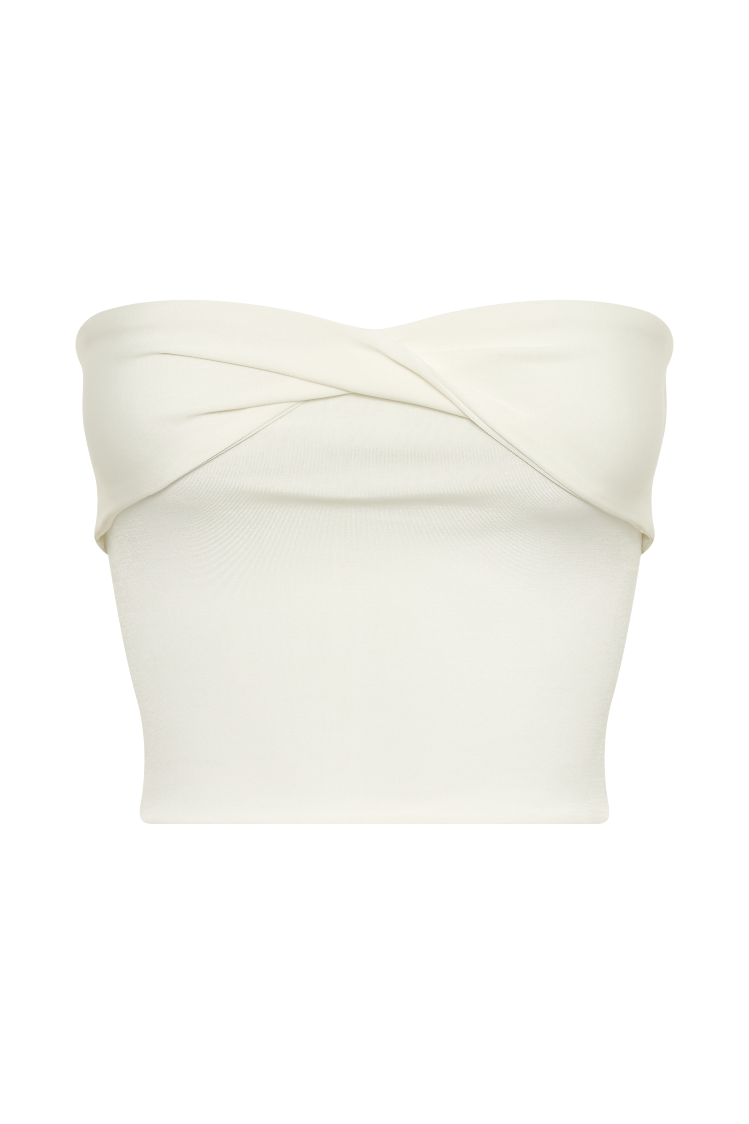 Ceri Slinky Twist Top - White