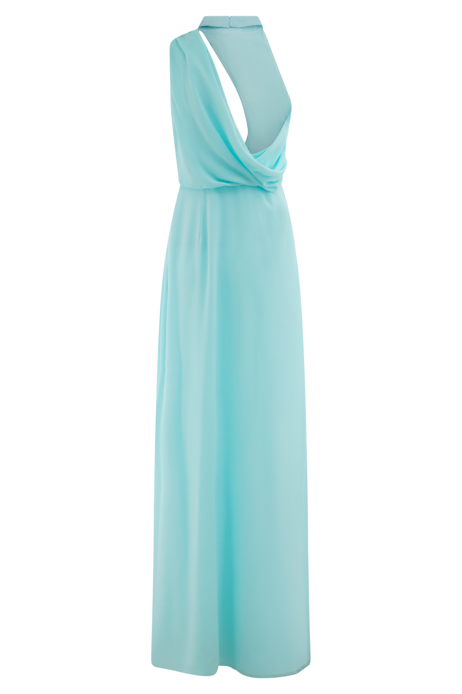 Galia Cowl Neck Maxi Dress - Lagoon