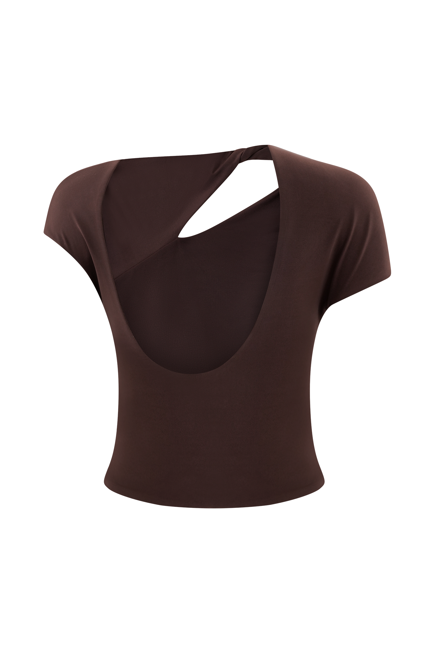 Haven Slinky Twist Top - Chocolate