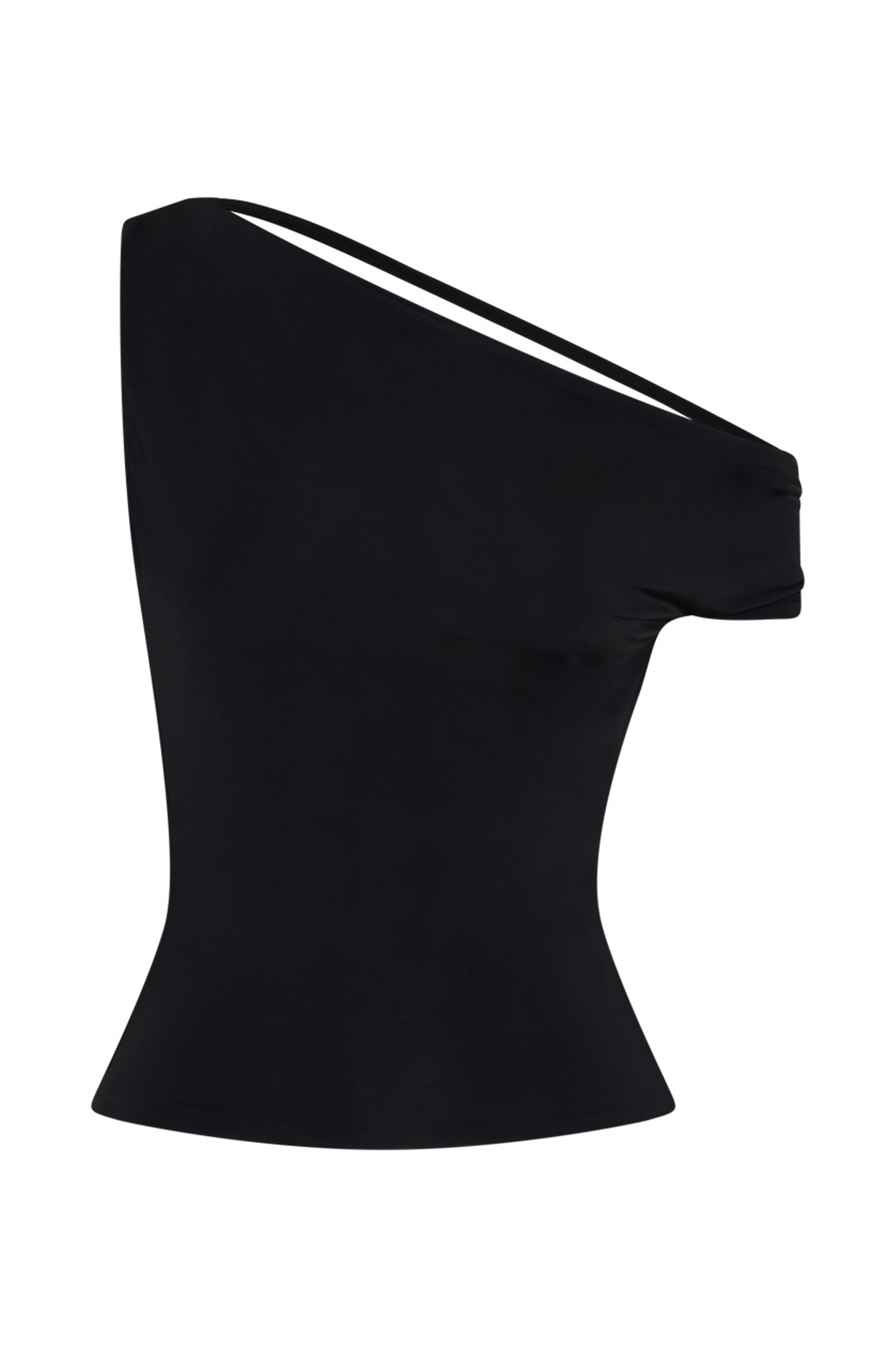 Kacey Slinky Off Shoulder Top - Black