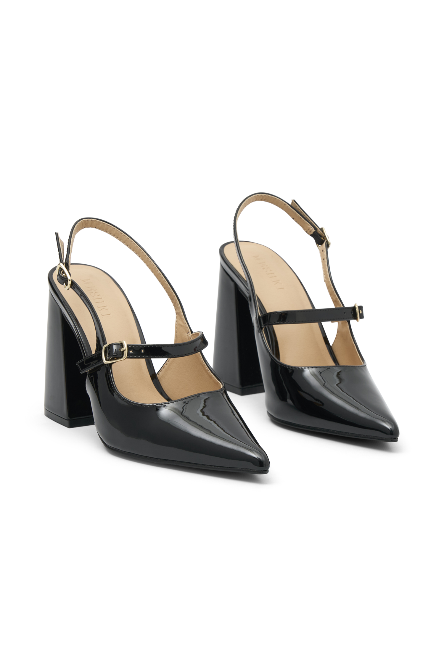 Valerie Pointed Heels - Black