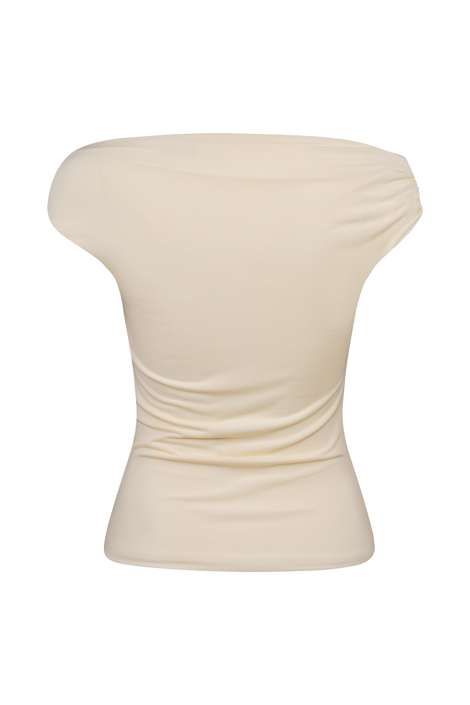 Kinsley Slinky Top With Hardware - Ivory