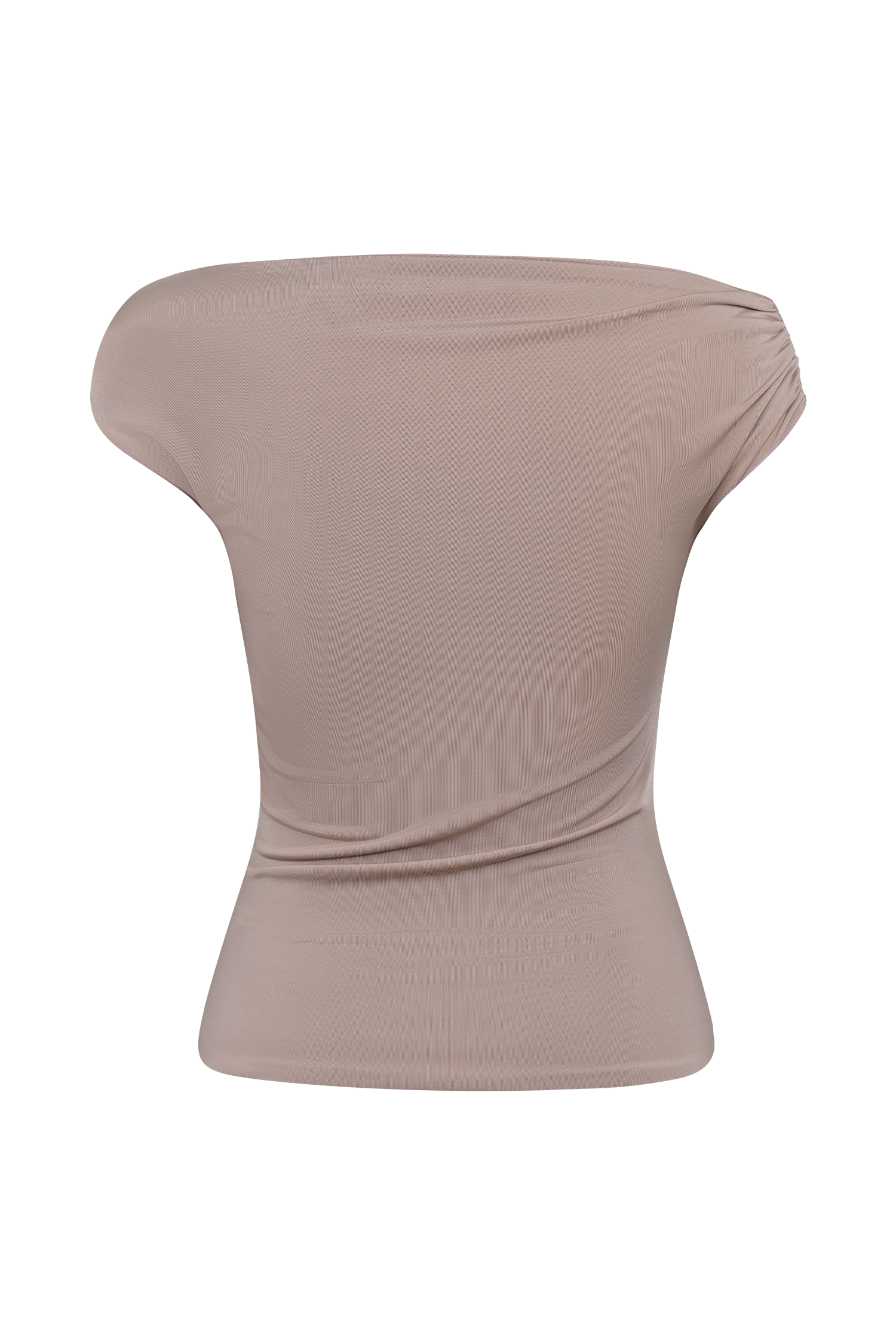 Kinsley Slinky Top With Hardware - Taupe
