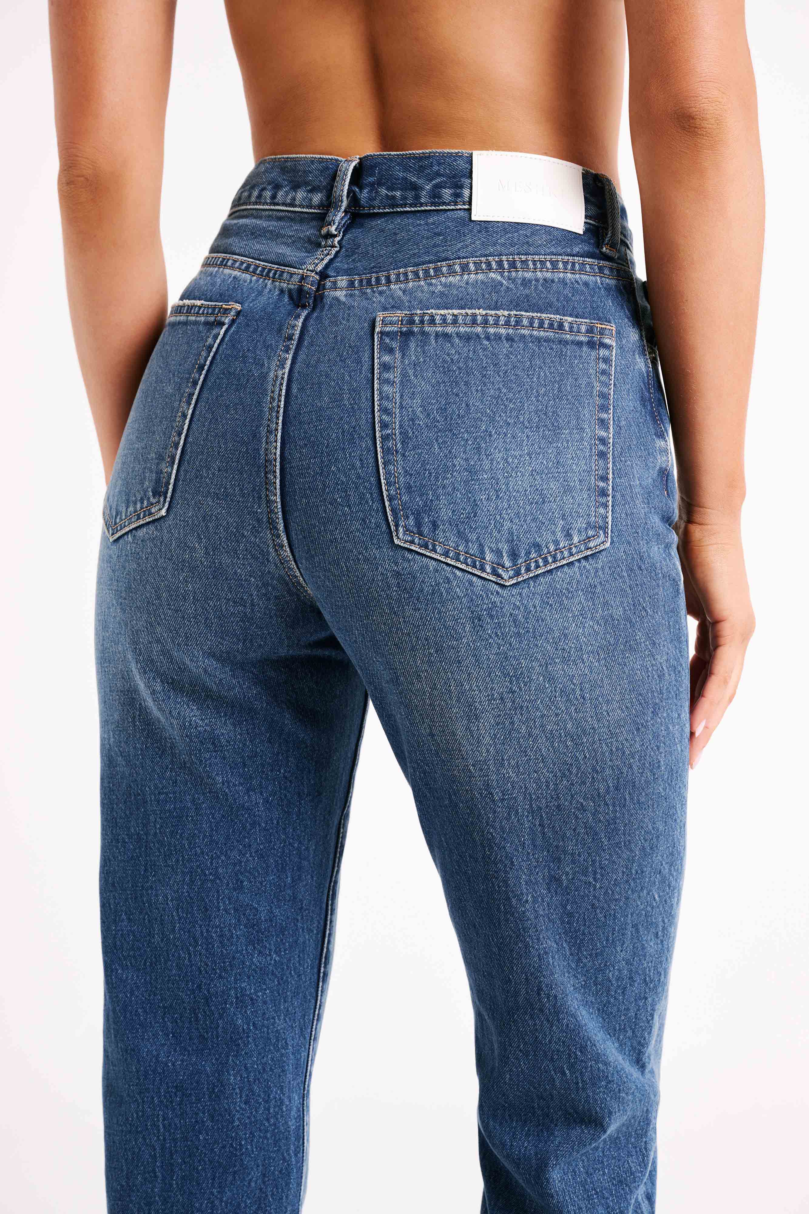 Mattea Denim Jeans - Dark Blue