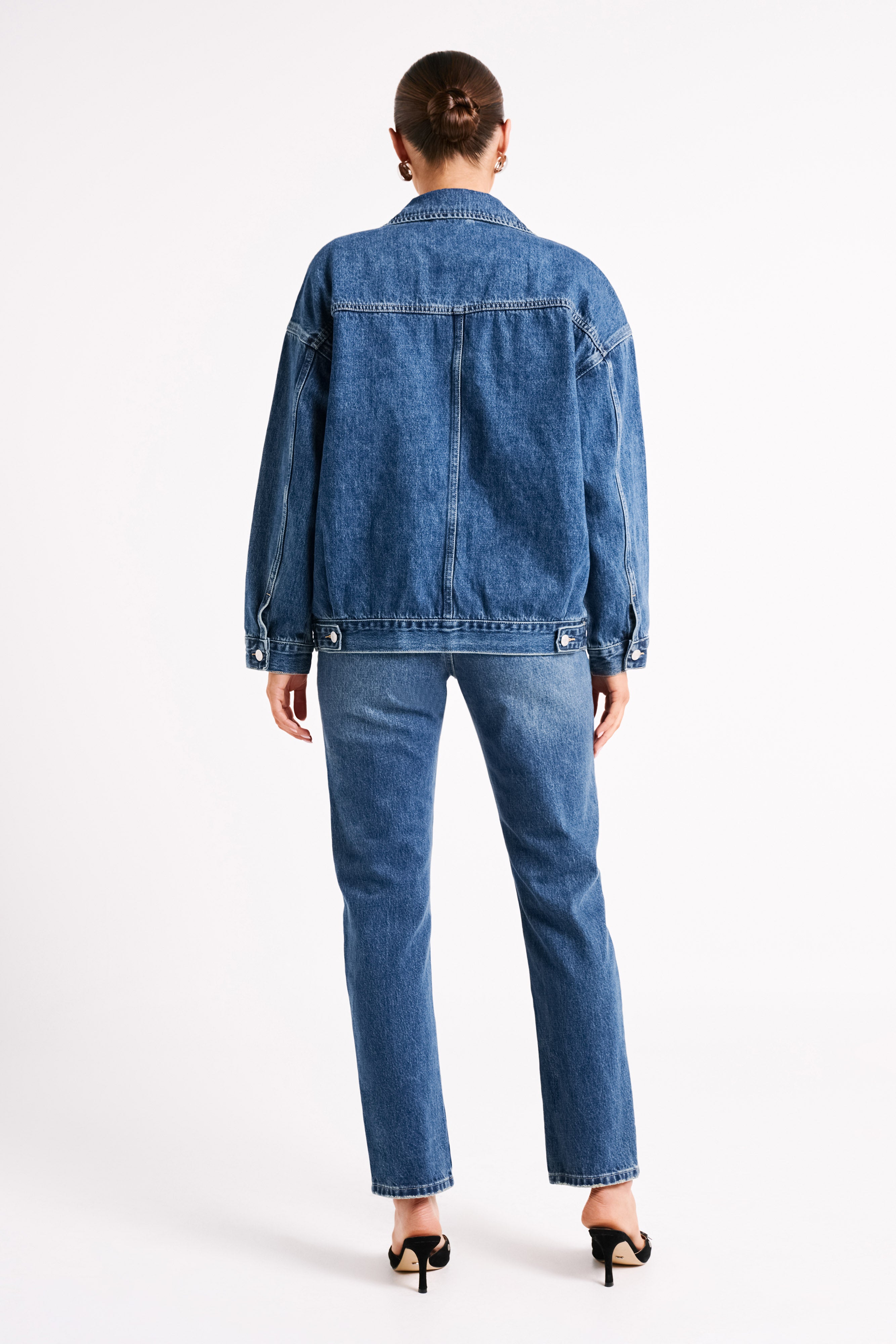 Mattea Denim Jeans - Dark Blue