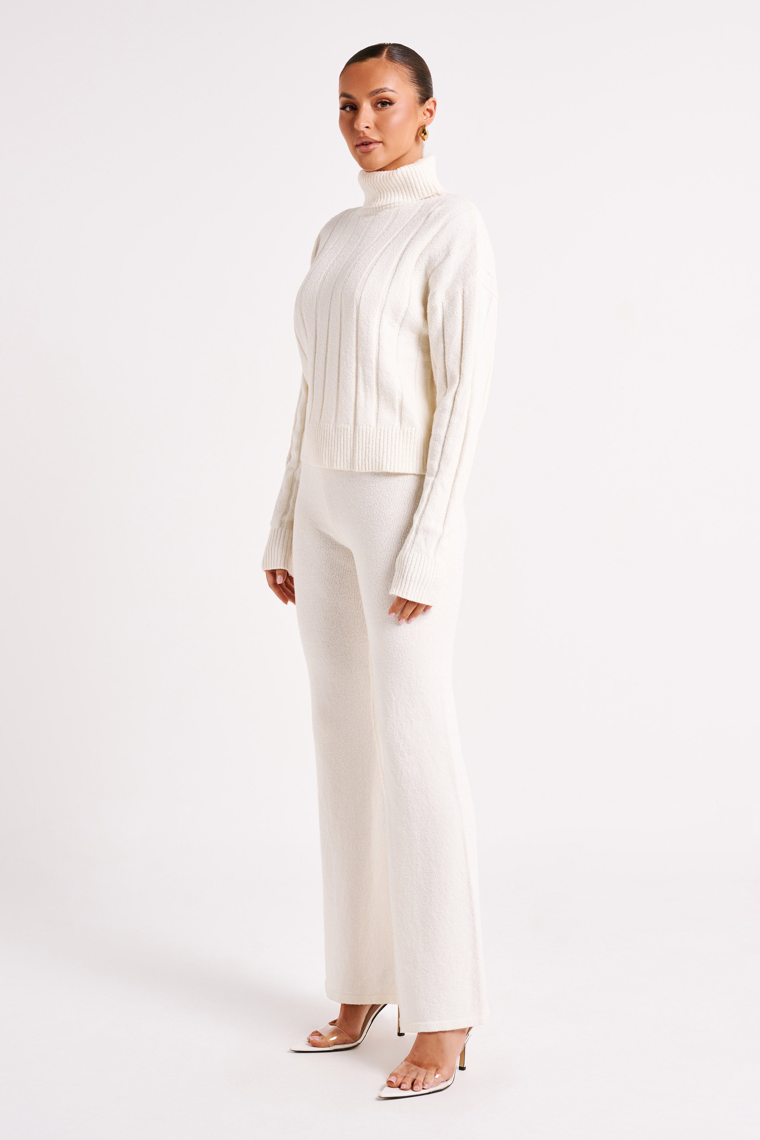 Cupid Long Sleeve Turtle Neck - Ivory