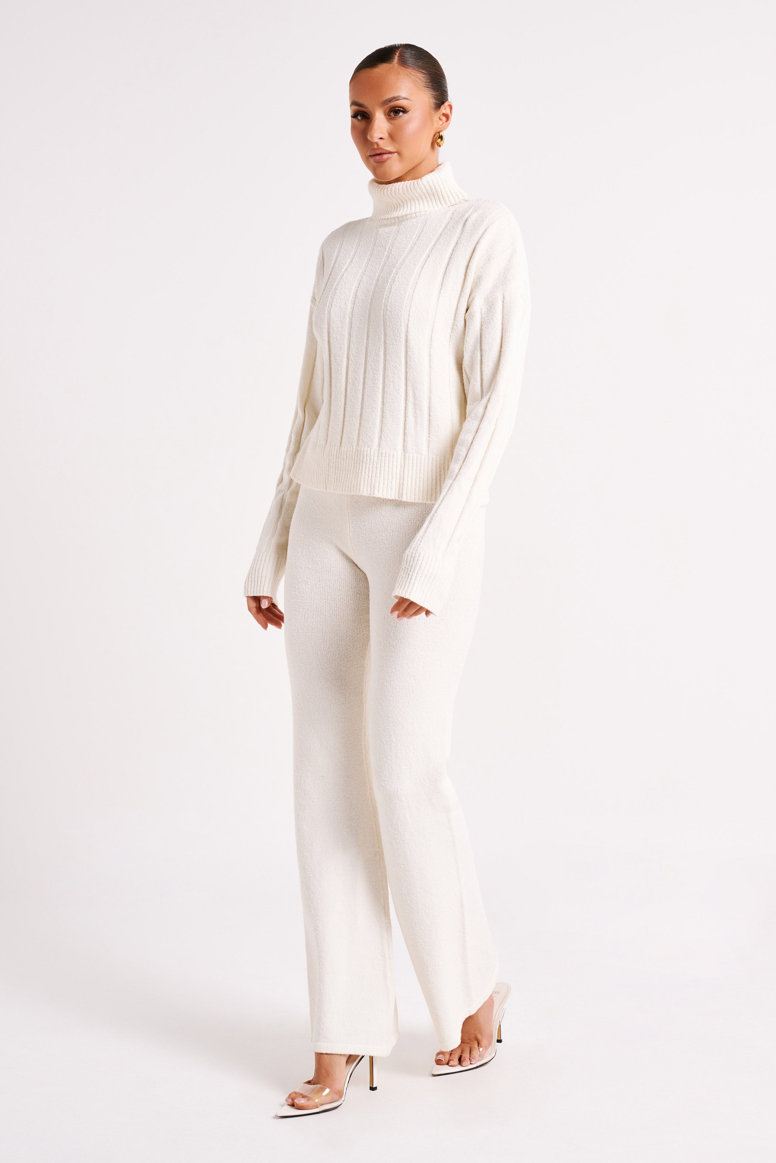 Cupid Long Sleeve Turtle Neck - Ivory