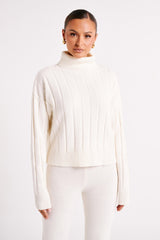 Cupid Long Sleeve Turtle Neck - Ivory