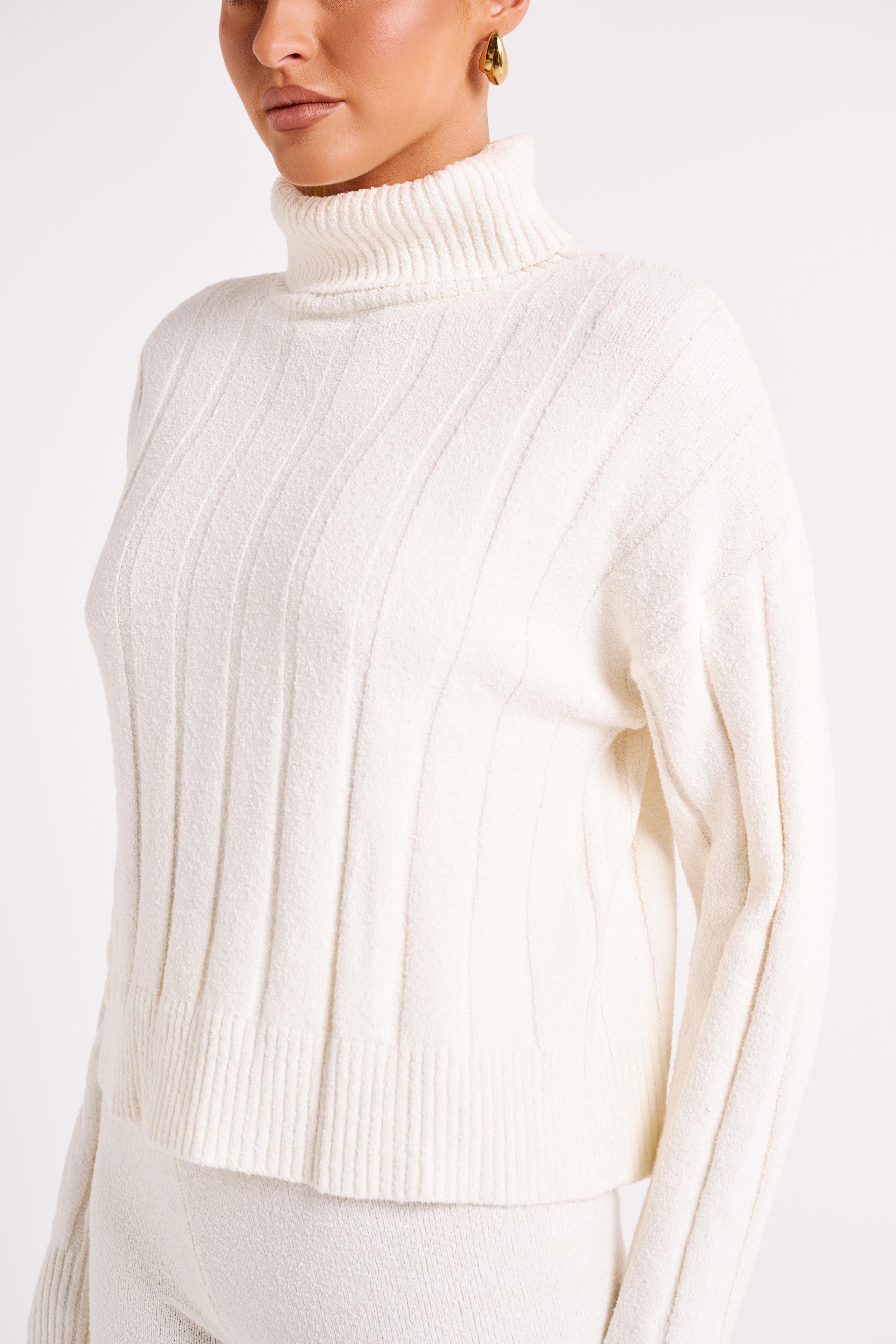 Cupid Long Sleeve Turtle Neck - Ivory
