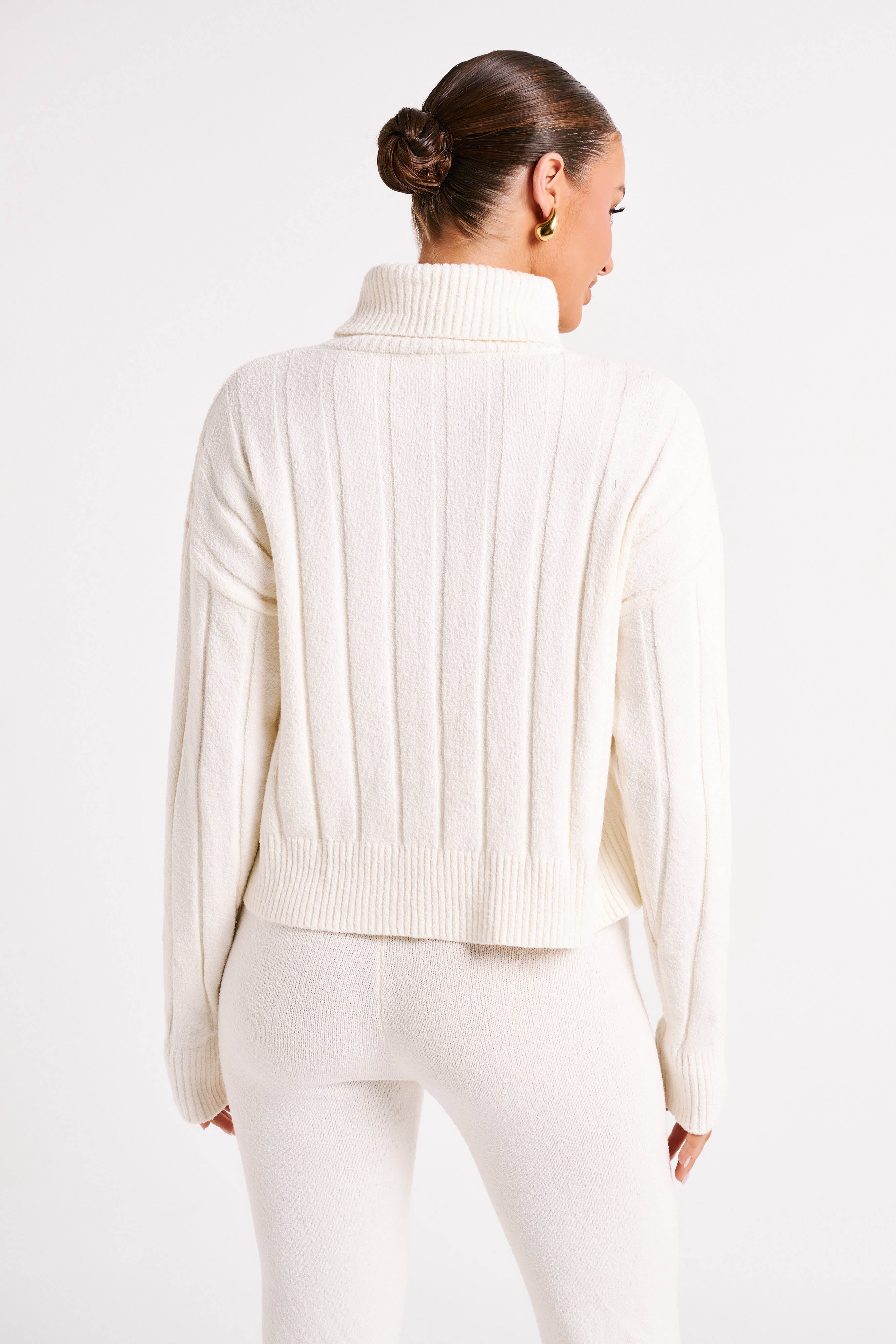 Cupid Long Sleeve Turtle Neck - Ivory