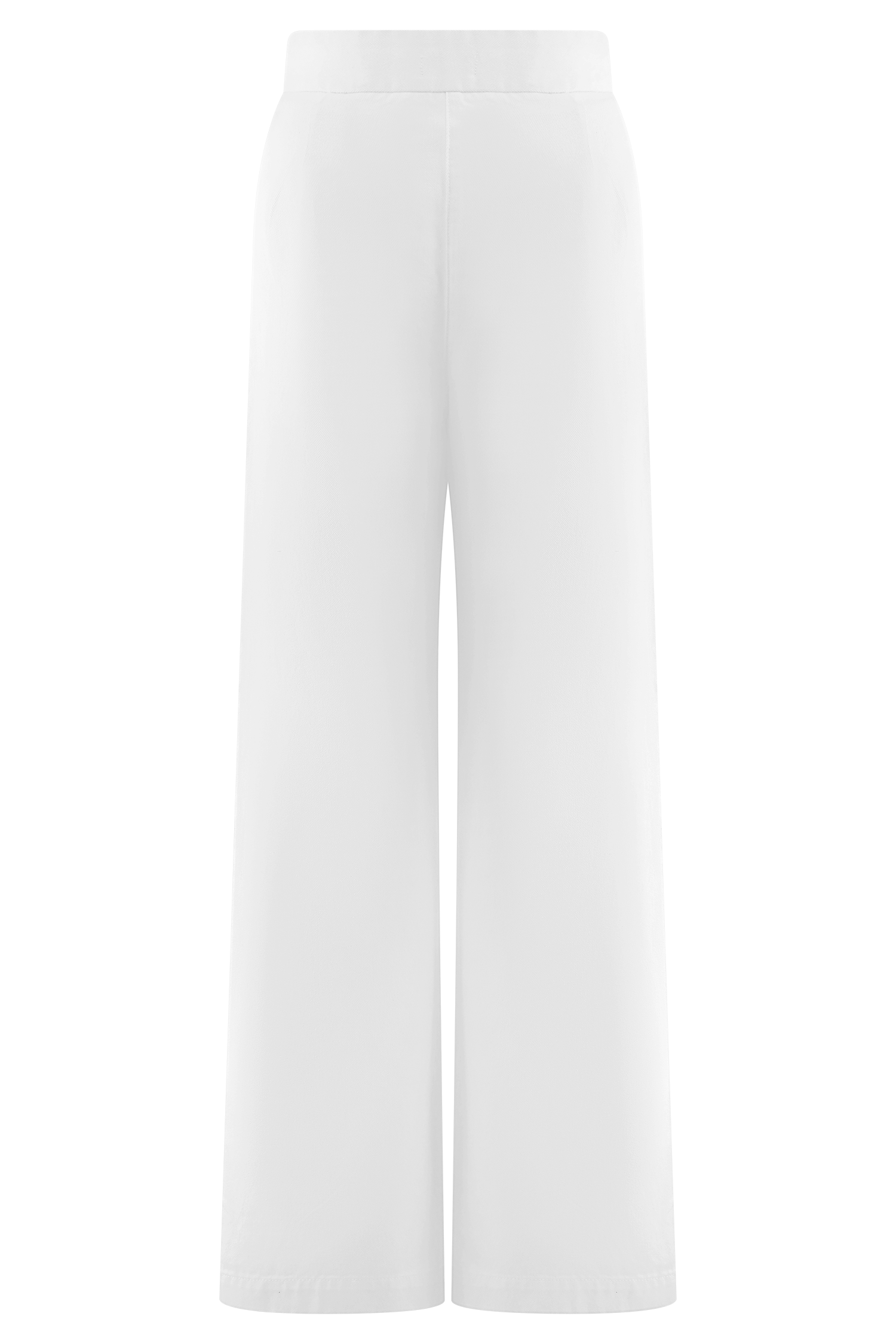 Rayne Wide Leg Denim Jeans - White